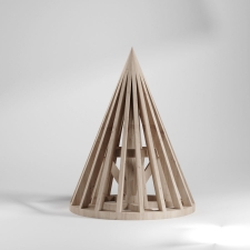 Wood Cone Maquette