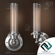 Бра Sconce EDISON PERFORATED METAL