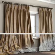 Taffeta curtains