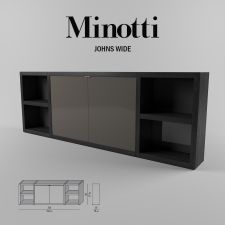 Minotti Console JOHNS WIDE