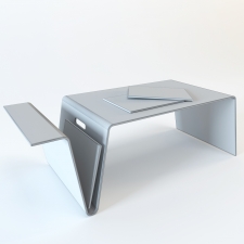 Replica Eric Pfeiffer Magazine Rack Table