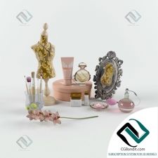 Декоративный набор Decor set with orchid 03