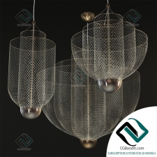 Подвесной светильник Hanging lamp Moooi Meshmatics