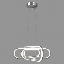 Подвесной светодиодный светильник Eurosvet 90172/6 хром Sorge