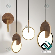 Lampatron Glatt Wood Pendant Light, подвесные светильники