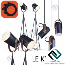 Подвесной светильник Hanging lamp Le Klint