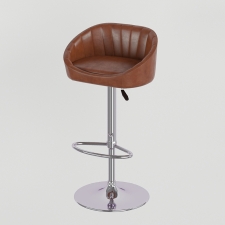 Кожаный барный стул Leather Luxery Bar Stool