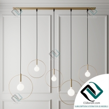 Подвесной светильник Hanging lamp Aura Linear