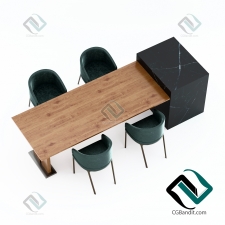 Table and Chair Set_001 стол стул
