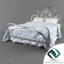 Кровать Bed RUST METAL