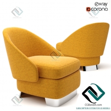 Кресло Armchair Minotti Lawson