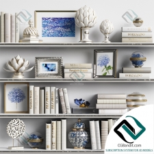 Декоративный набор Decor set filling from books