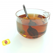 Чашка с чаем Lipton