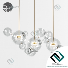 Подвесной светильник Hanging lamp Romatti Bolle by Giopato & Coombes