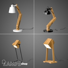 NL5013 Wood Table Lamps