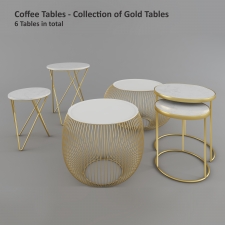 ZARA Home Gold  кофейные столики