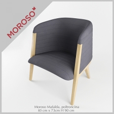 Moroso Mafalda, small armchair