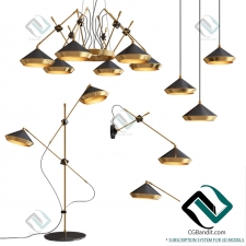 Подвесной светильник Hanging lamp Shear Light Collection