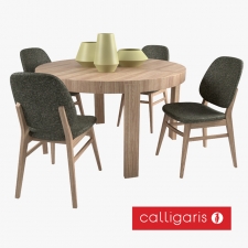 Calligaris стол ATELIER и кресло COLETTE