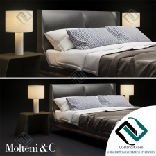 Кровать Bed Fulham by Molteni