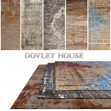 Ковры DOVLET HOUSE 5 штук (part 301)