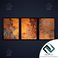 Багеты Baguettes Collection of abstract paintings
