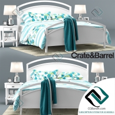 Кровать Bed Collection Crate&Barrel