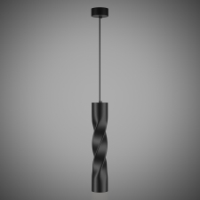 Светодиодный подвесной светильник Eurosvet 50136/1 LED черный Scroll