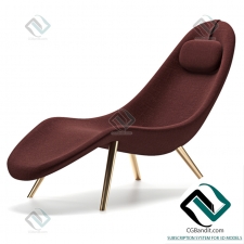 Кресло Armchair Pause Chaise Lounge