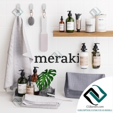 Декор для санузла Meraki Bathroom Set