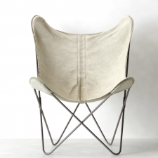 Кресло TYE STONEWASHED CANVAS BUTTERFLY CHAIR Restoration Hardware