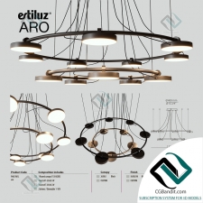 Подвесной светильник Hanging lamp Estiluz Aro 3542+3543