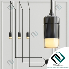 Подвесной светильник Hanging lamp Wireflow FreeForm 0363