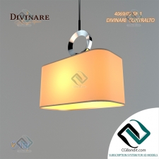 Подвесной светильник Hanging lamp Divinare Contralto 406902SP-1
