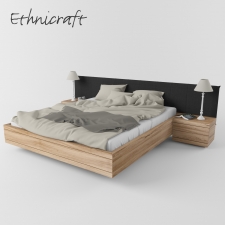 BED BURGER TEAK ETHNICRAFT