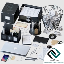 Декоративный офисный набор Decorative office set 01