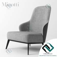 Кресло Minotti Armchair Leslie