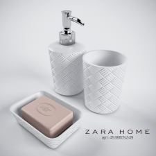 АКСЕССУАРЫ ДЛЯ ВАННОЙ КОМНАТЫ ZARA HOME