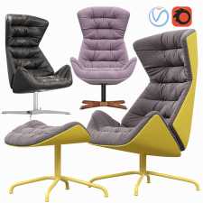 Кресло lounge chair 808 Thonet