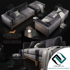 Диван Cristal Sofa Club