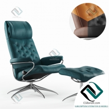Кресло armchair Stressless Metro chair high back std base