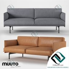 Диван Sofa Muuto outline series 01