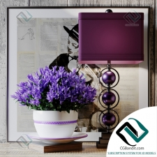 Декоративный набор Decor Purple set