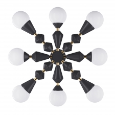 Stella dome chandelier V 6 black арт. 6007 от Pikartlights