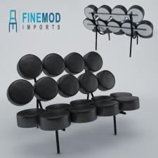 Fine Mod Imports Circle Sofa