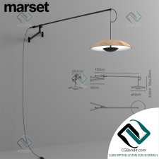 Бра Sconce Marset Ginger A XL 42