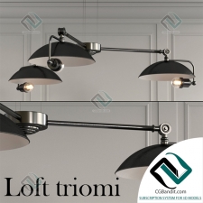 Подвесной светильник Hanging lamp Loft Triomio