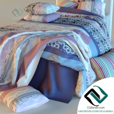 Детская кровать Children's bed Bed linen 012