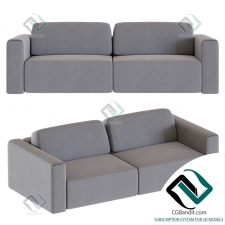 Диван Sofa santu Textile Grey