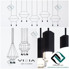 Подвесной светильник Hanging lamp vibia collection